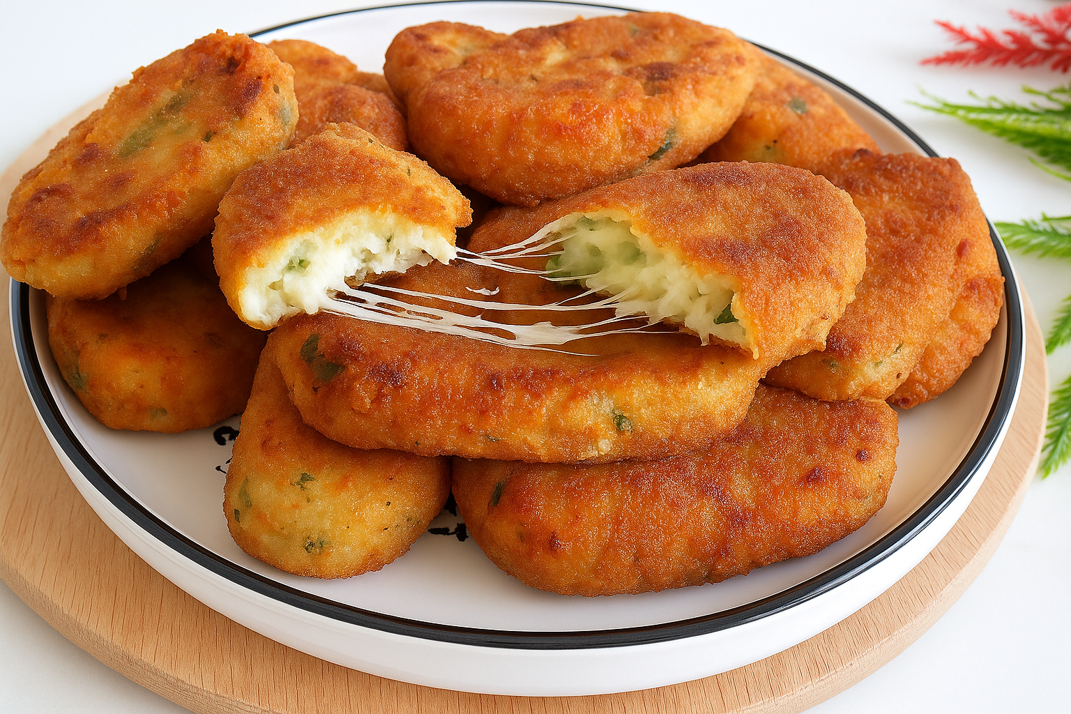 Kaşarlı Patates Köftesi Tarifi