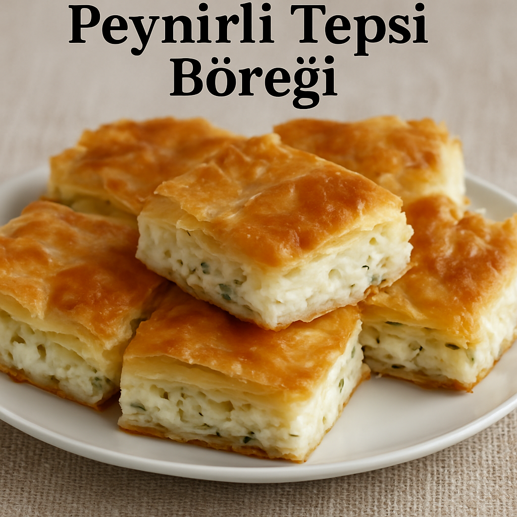 Peynirli Tepsi Böreği Tarifi