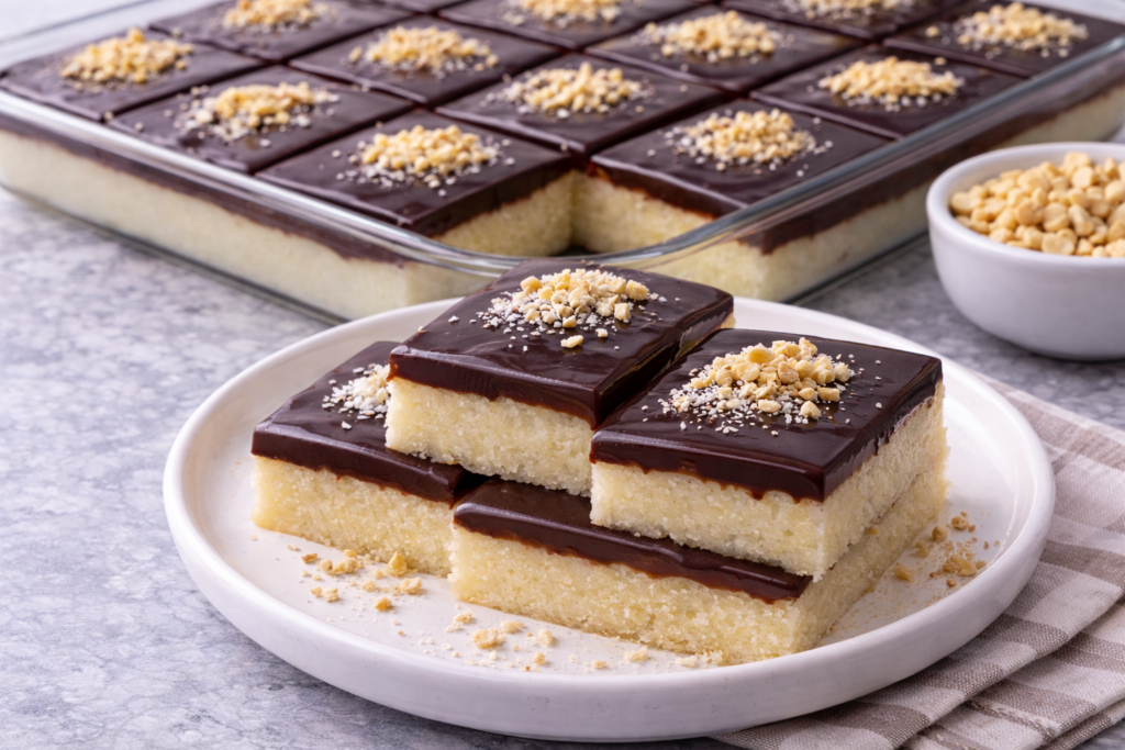 Çikolata Soslu İrmik Tatlısı Tarifi