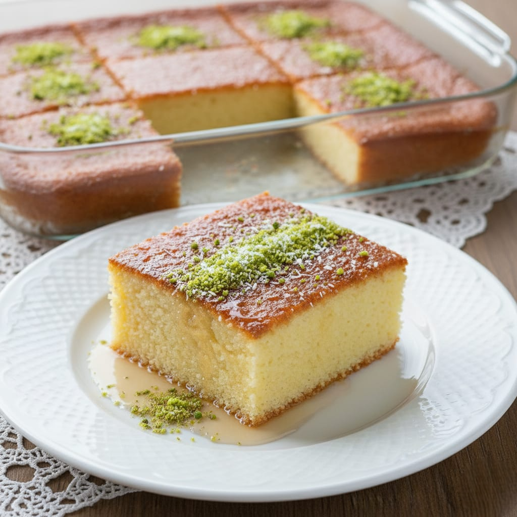 İrmikli Yoğurt Tatlısı Tarifi