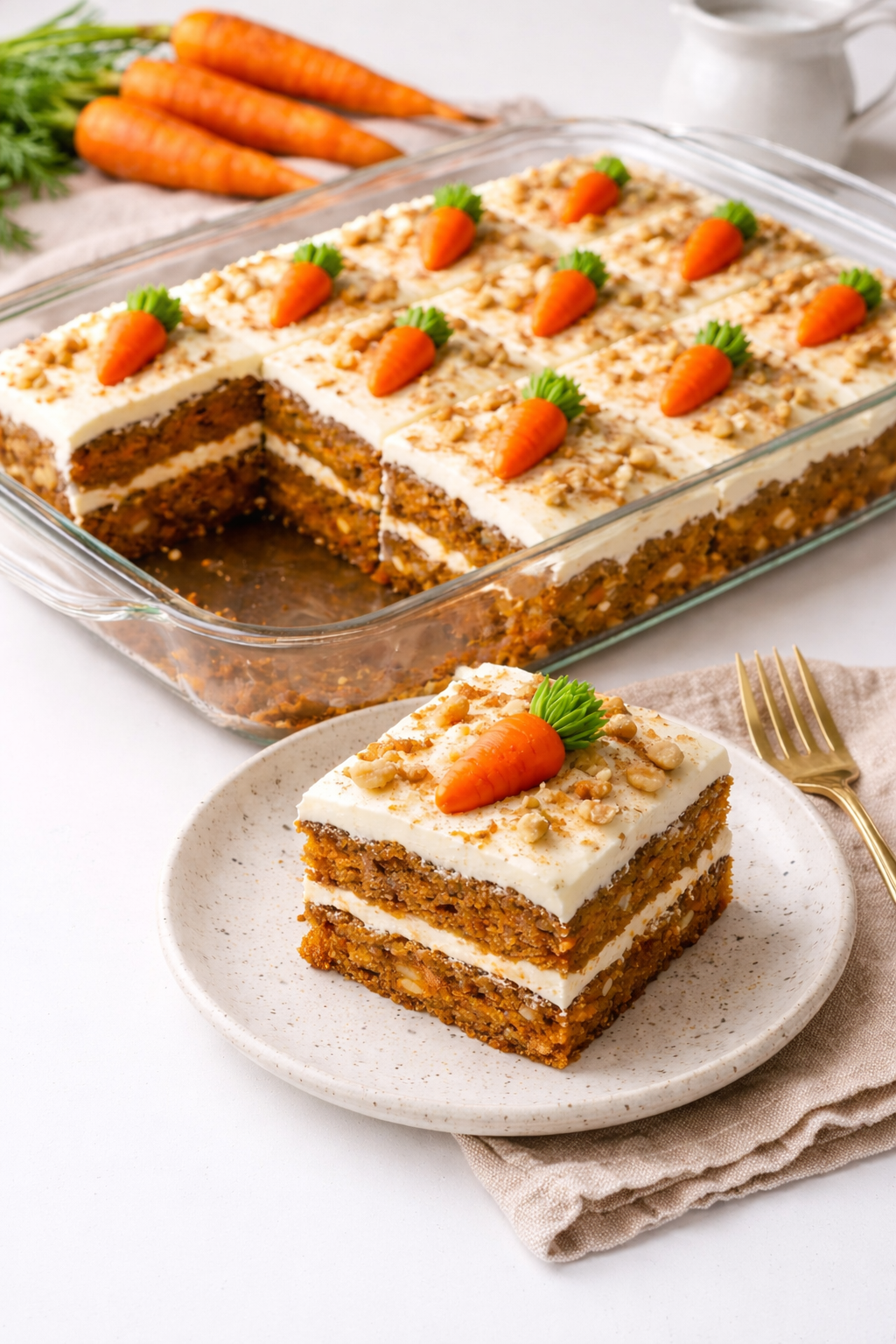 Borcamda Ev Yapımı Havuçlu Pasta Tarifi