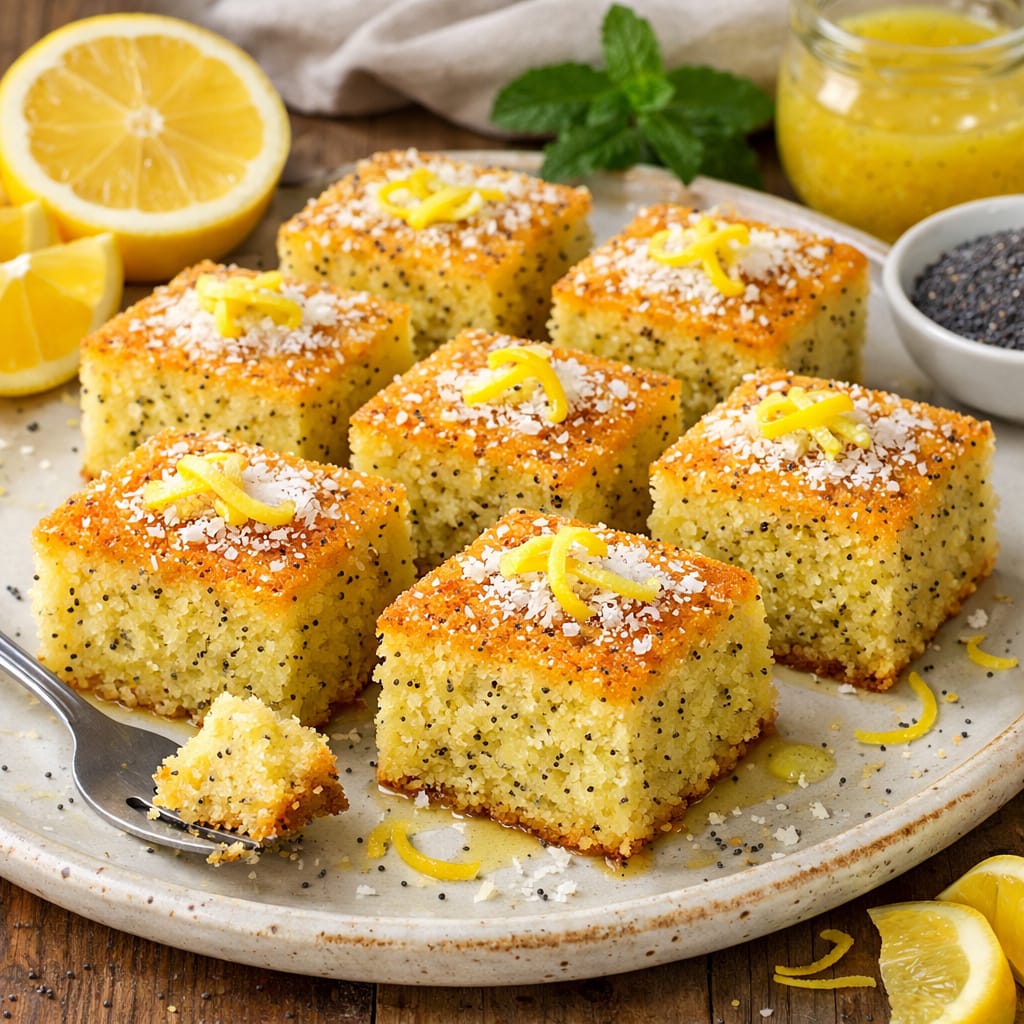 Limonlu Haşhaşlı Revani Tarifi