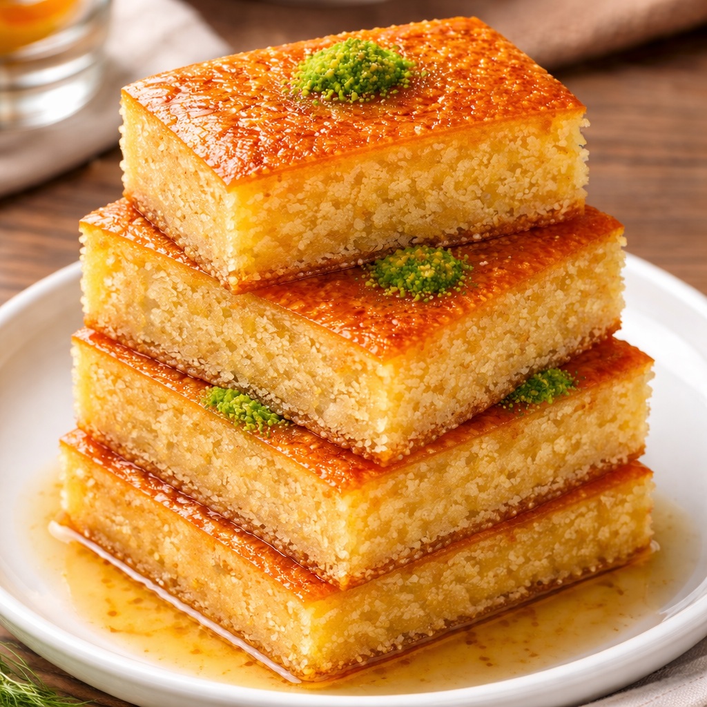 Bol Şerbetli Revani Tarifi