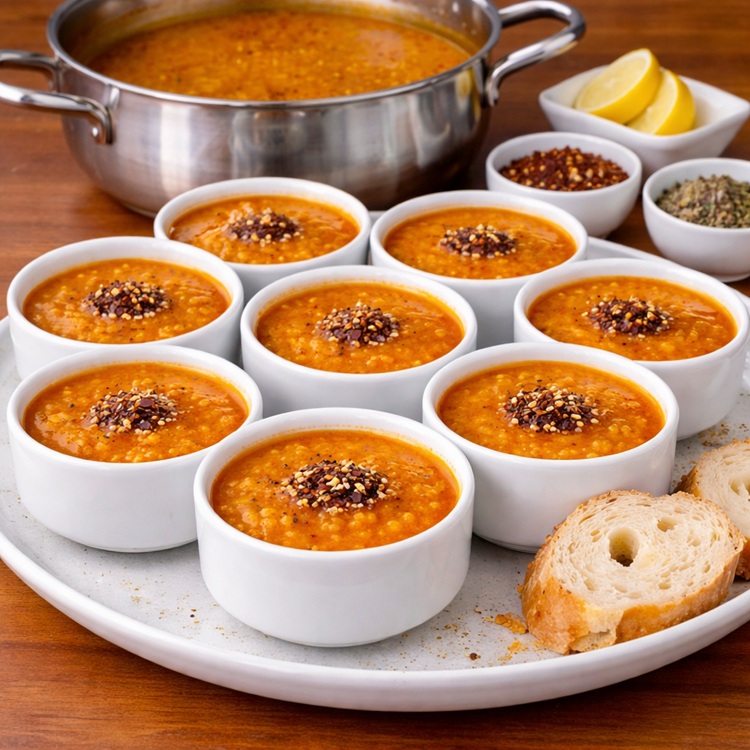 Lokanta Usulü Ezogelin Çorbası Tarifi