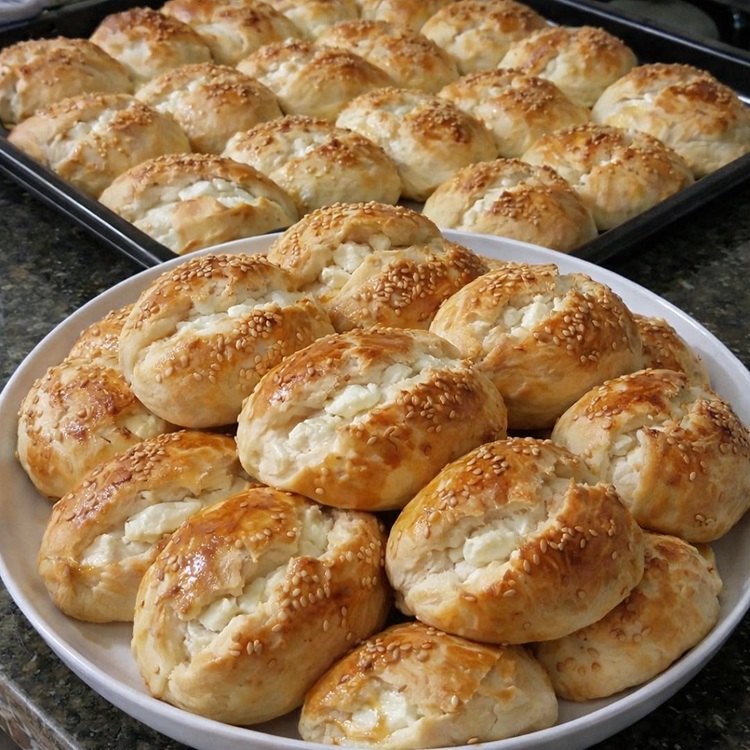 Ağızda Dağılan Peynirli Poğaça Tarifi