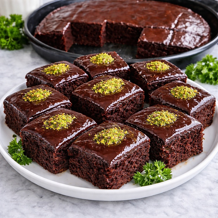 Çikolata Soslu Islak Kek Tarifi