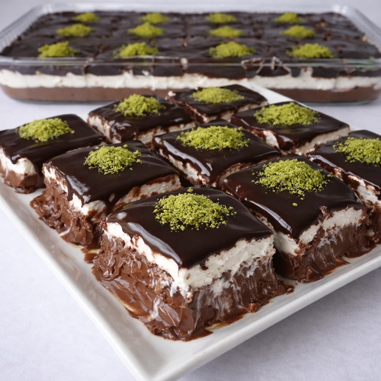 Çikolatalı Borcam Tatlısı