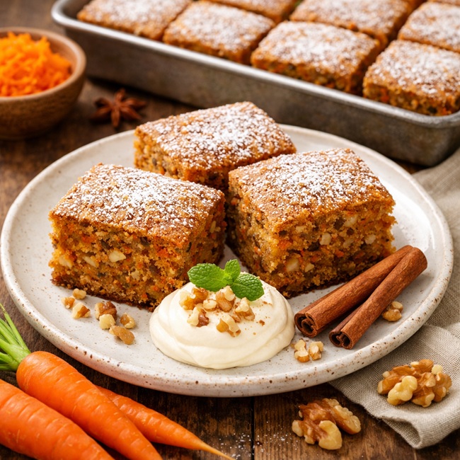 Havuçlu Tarçınlı Kek Tarifi