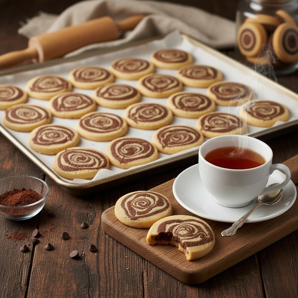 İki Renkli Kurabiye Tarifi