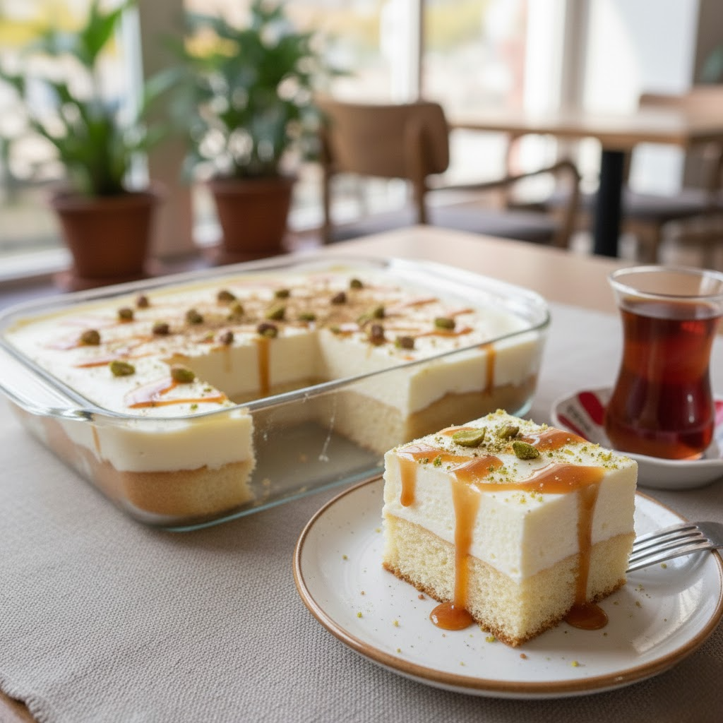 Muhallebili Kek Tarifi