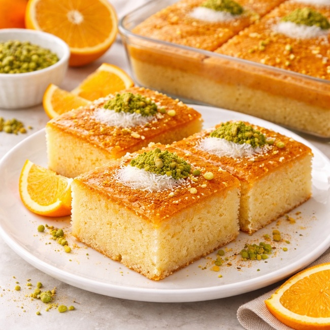 Portakallı Revani Tarifi