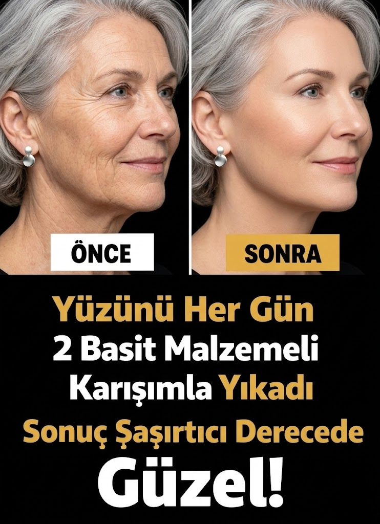 Her Sabah Yüzünüzü Bu 2 Malzemeli Karışımla Yıkayın