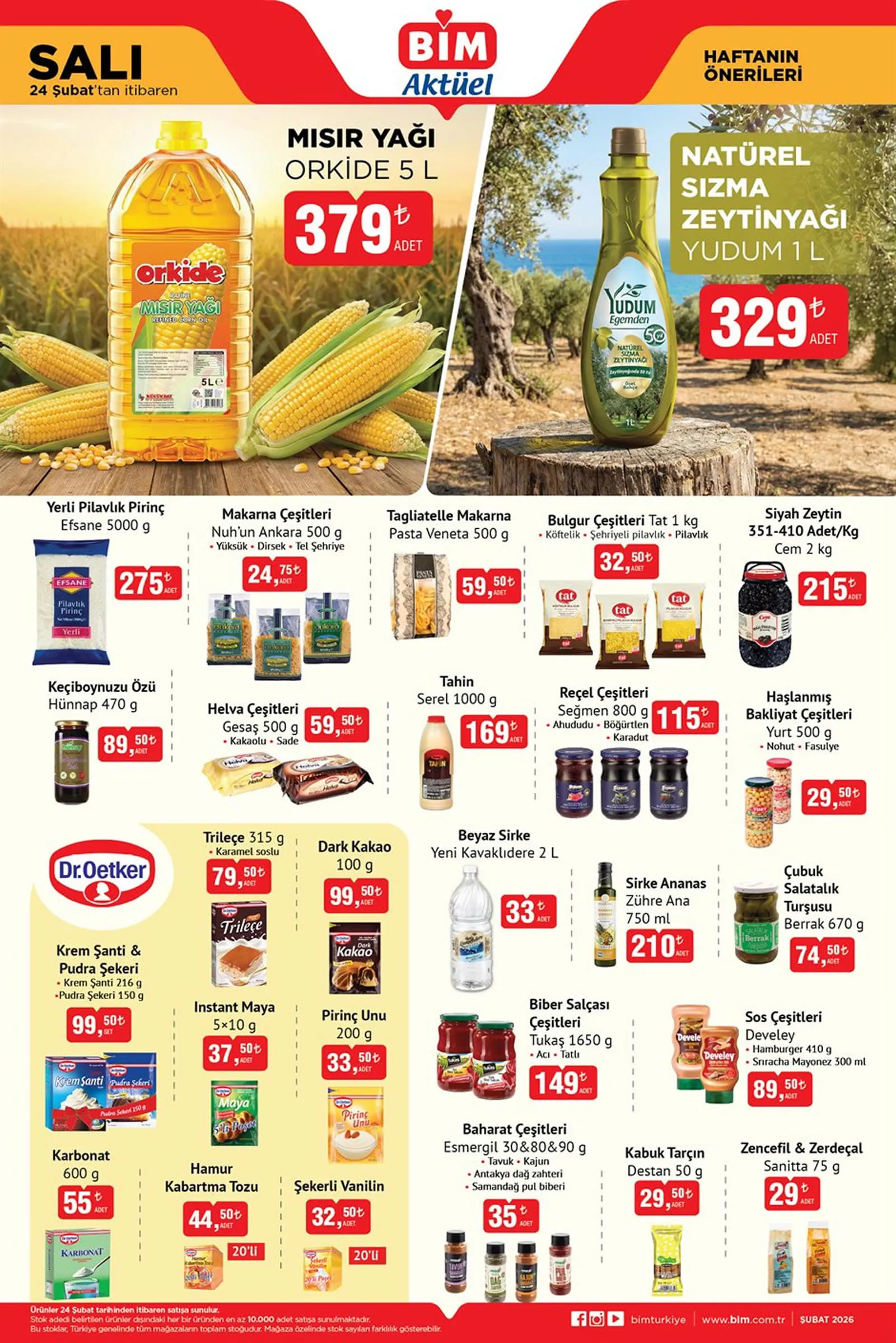 BİM 24 Şubat 2026 Haftanın Büyük İndirim Kataloğu