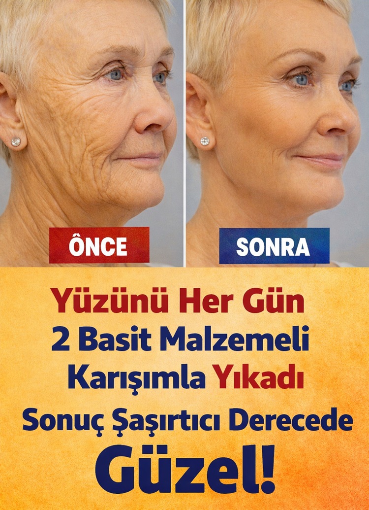 Her Sabah Yüzünüzü Bu 2 Malzemeli Karışımla Yıkayın