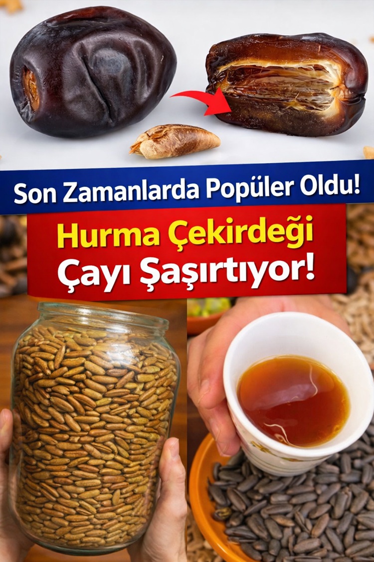 Hurma Çekirdeğini Sakın Atmayın!