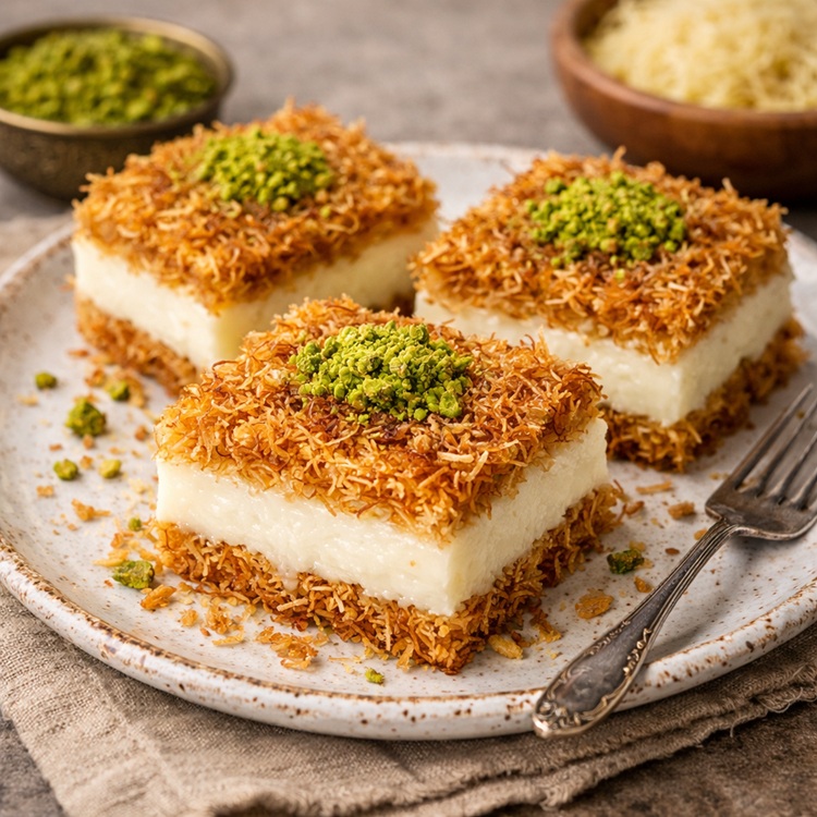 Muhallebili Kadayıf Tarifi