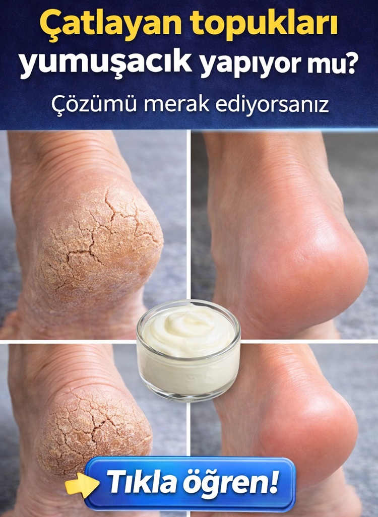 Çatlak topuklardan kurtulun işte evde yapabilecekleriniz
