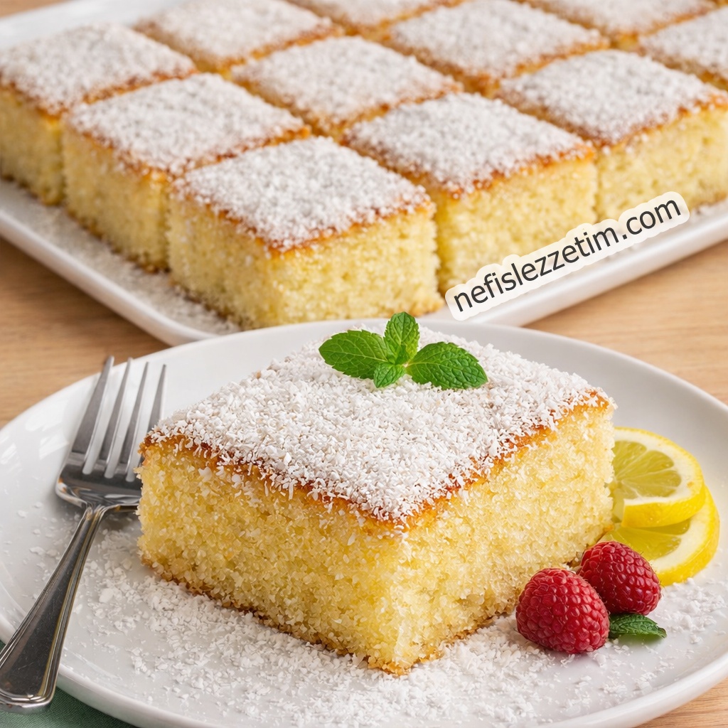 Hindistan Cevizli Şerbetli Tatlı Dilimleri Tarifi