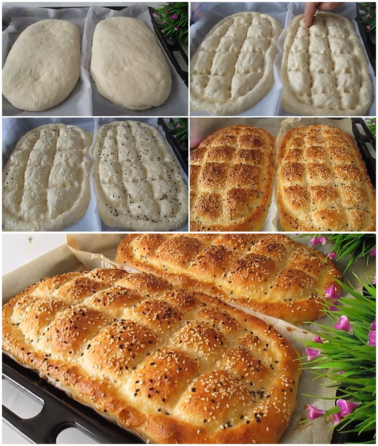Pamuk Gibi Yumuşacık Kabarık Ramazan Pidesi Tarifi