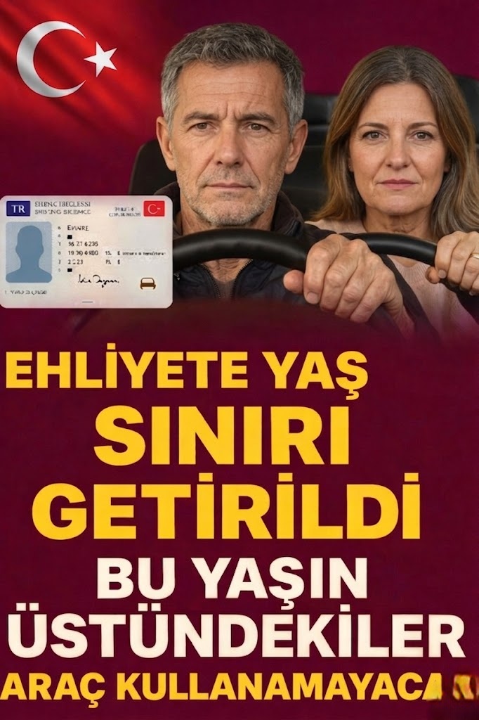 Ehliyete Yaş Sınırlamasımı Geliyor?