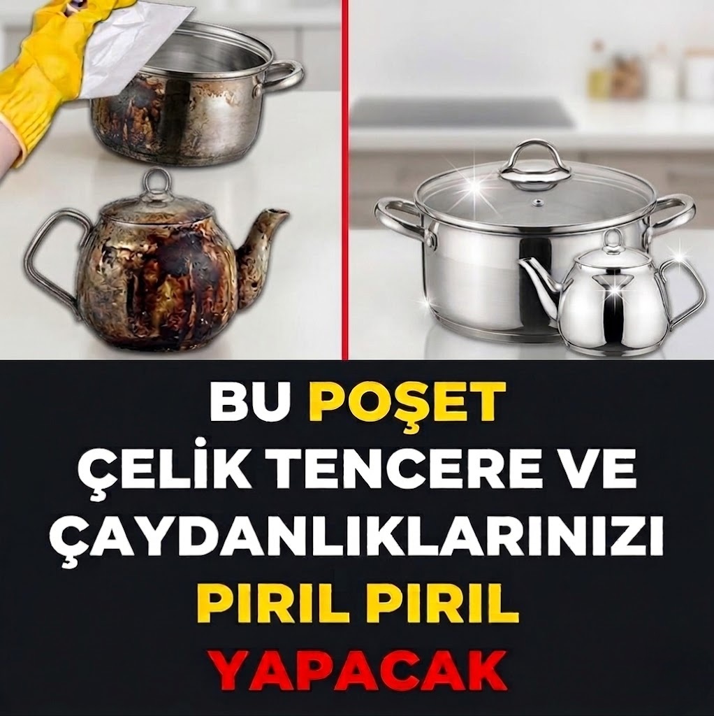 Eski Tencerelerinizi Çöpe Atmayın!