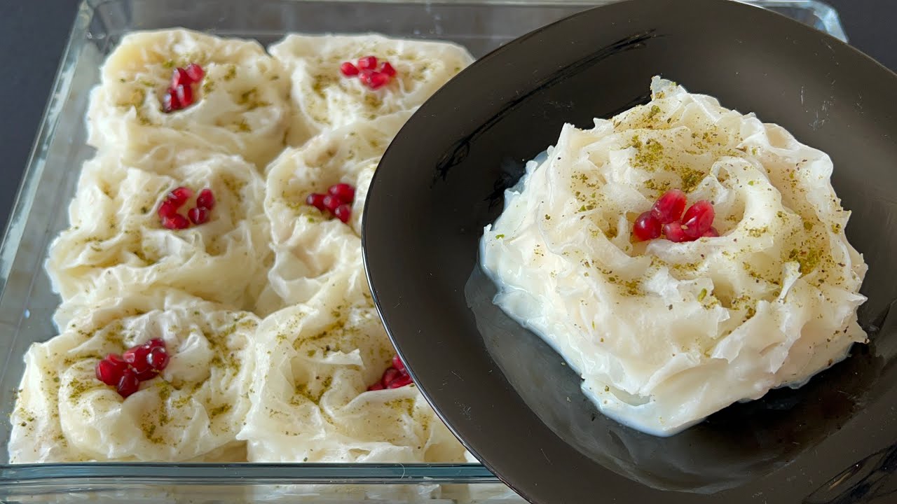 Güllaç Sevmeyenler Bile Bayıla Bayıla Yedi