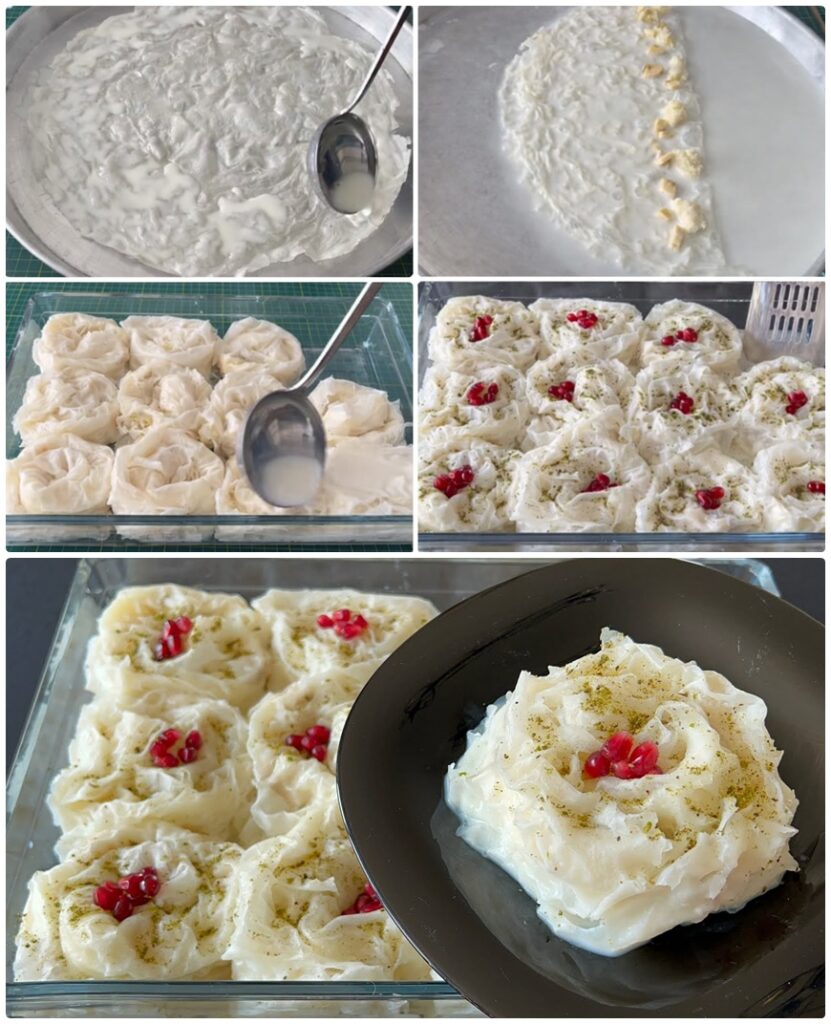 Güllaç Sevmeyenler Bile Bayıla Bayıla Yedi