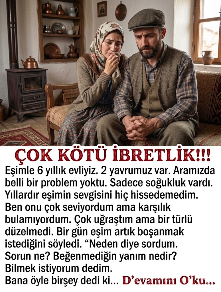 Bir Gün Eşim Artık Boşanmak İstediğini Söyledi