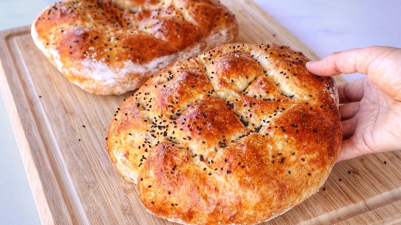 Tam Buğday Unu İle Ramazan Pidesi Yaptım