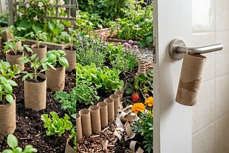 Çöpe Attığınız Tuvalet Kağıdı Ruloları Bahçeniz İçin Altın Değerinde!