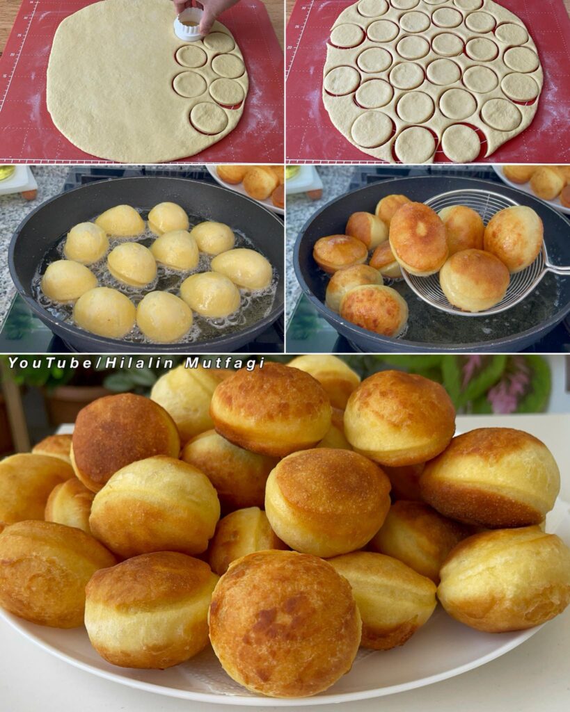 10 Dakikada Hazır Asla Yağ Çekmeyen Pişi Tarifi