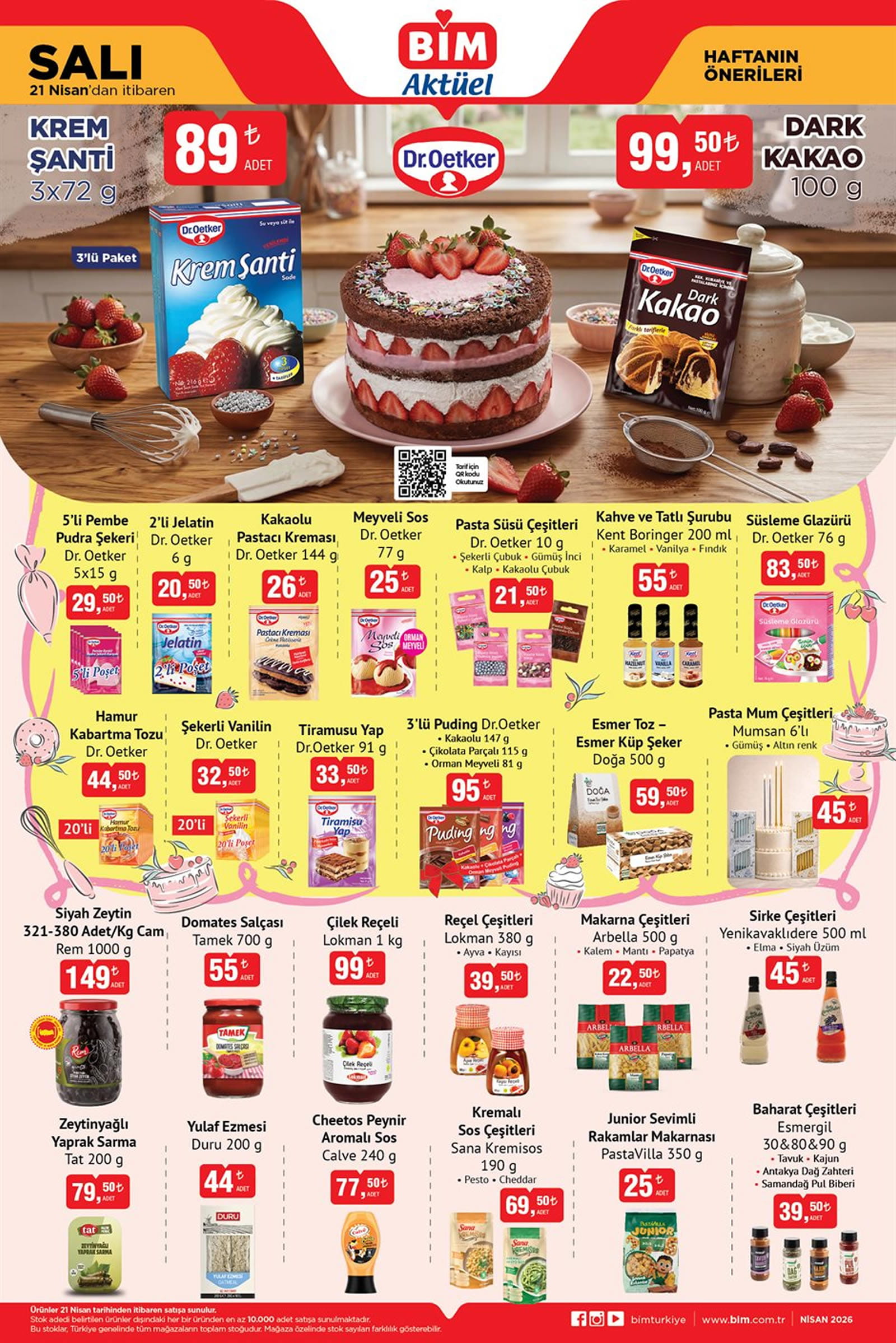 BİM 17 Nisan 2026 Aktüel Ürünler Kataloğu