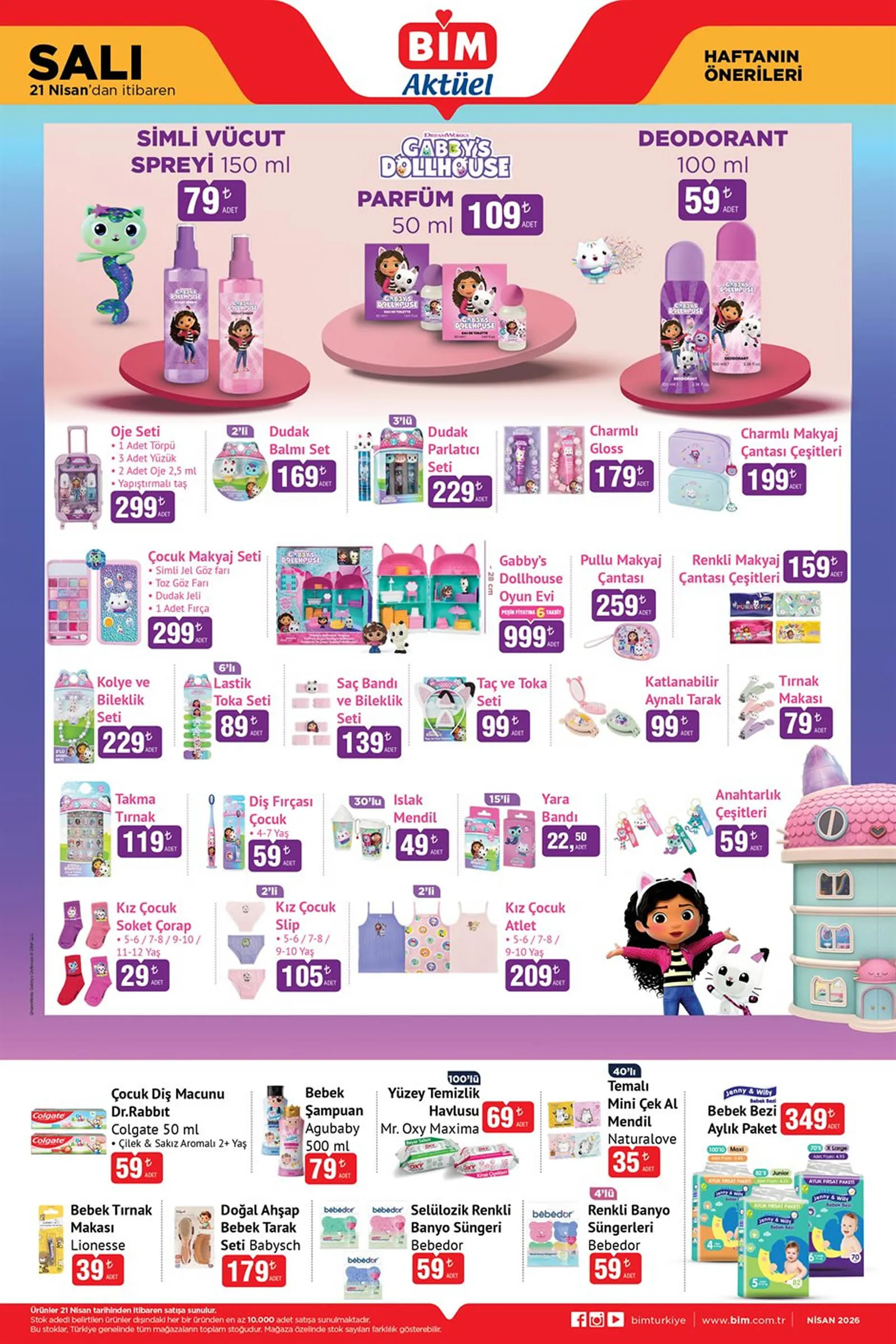 BİM 17 Nisan 2026 Aktüel Ürünler Kataloğu