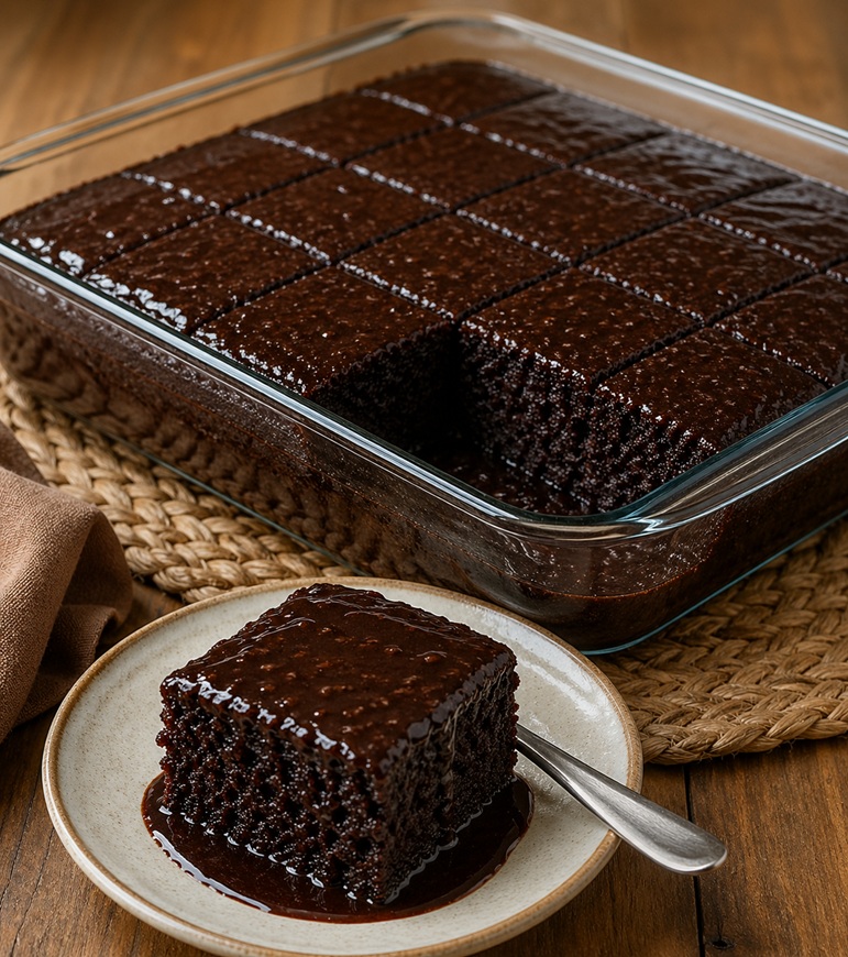 Borcamda Islak Kek Tarifi