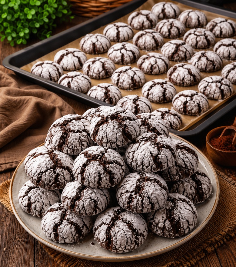 Kakaolu Çatlak Kurabiye Tarifi