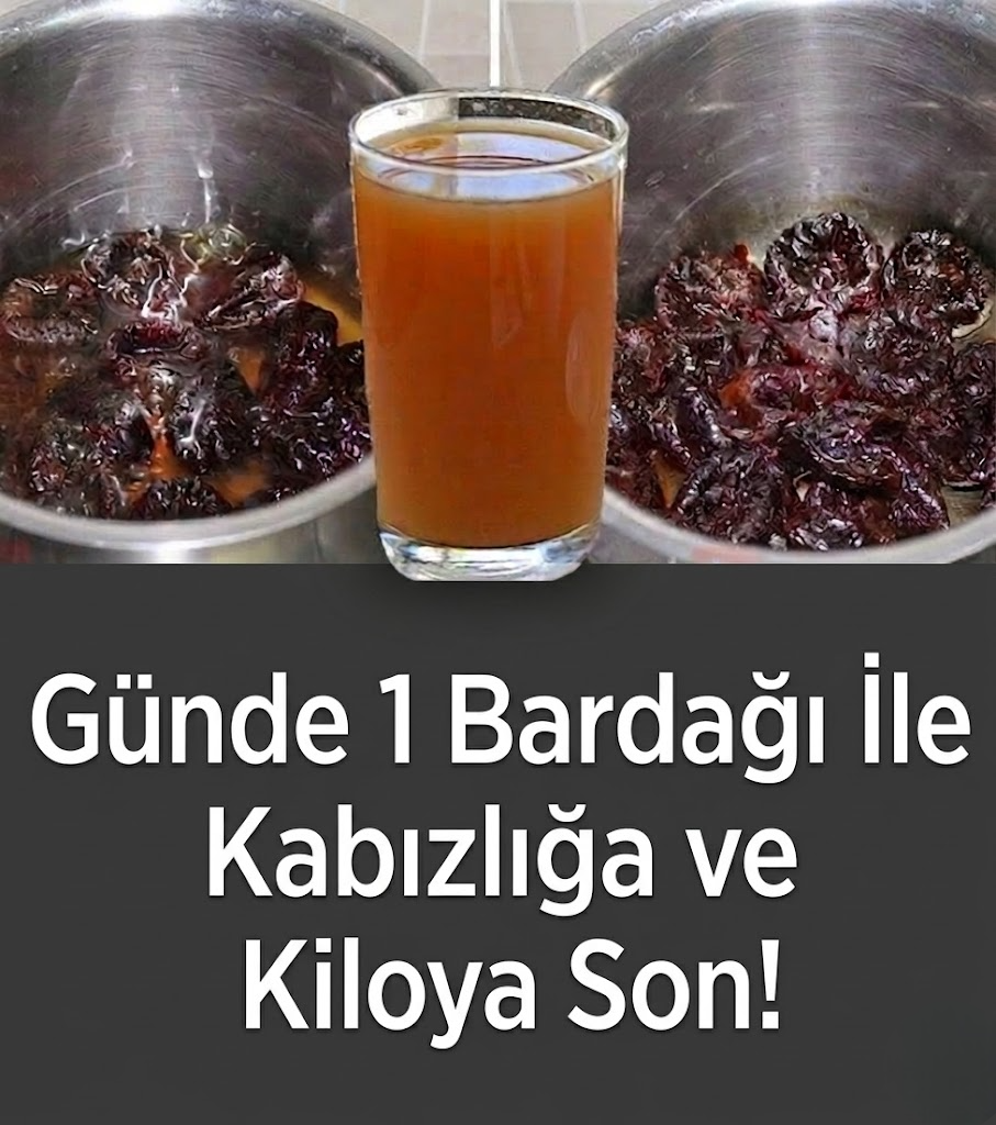 Günde 1 Bardak İçin Kabızlıktan Kurtulun ve Kilo Verin!