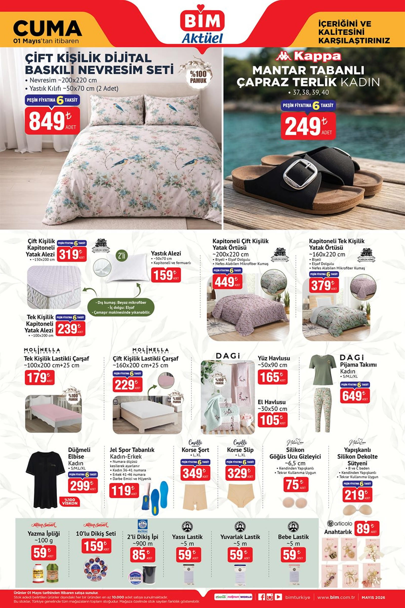 BİM 1 Mayıs 2026 Aktüel Ürünler Kataloğu