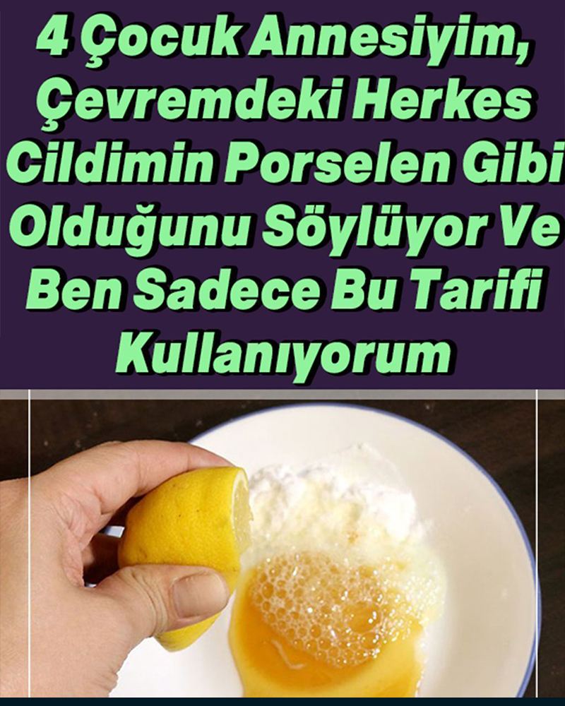 Porselen Gibi Bir Cilde Sahip Olmak İçin Uygulamanız Gereken Tarif