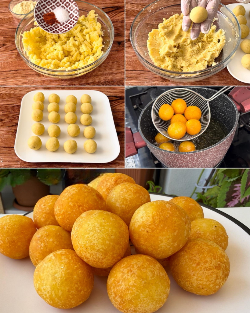 Çıtır Patates Topları Tarifi