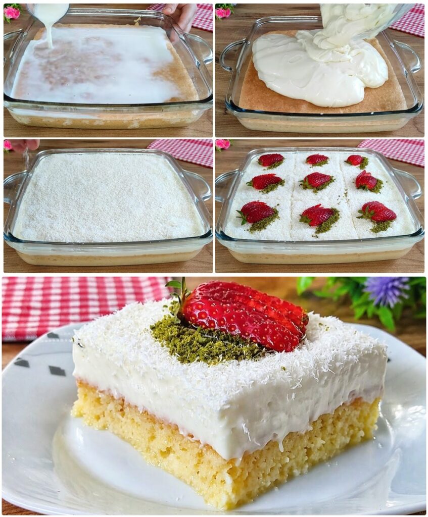 Bulut Gibi Hafif Gelin Pastası Tarifi