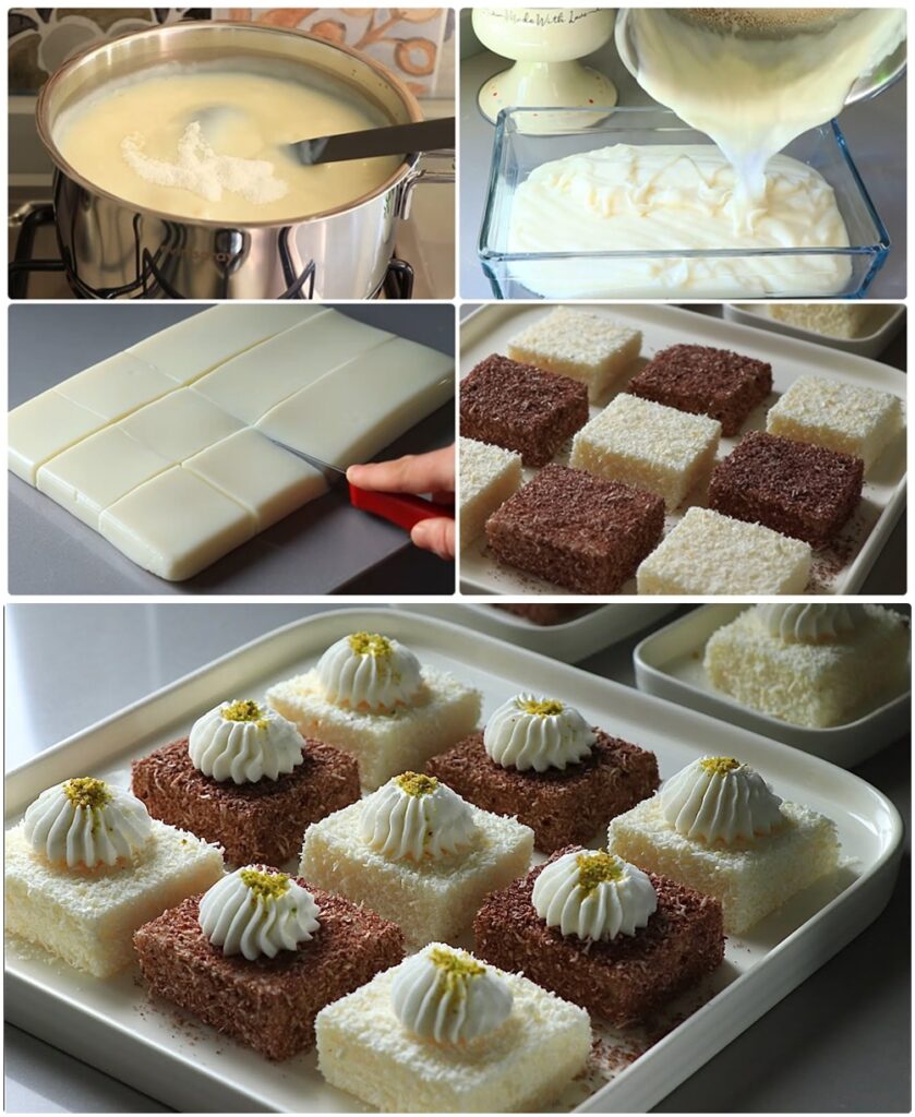 3 Malzemeli Sütlü Tatlı Tarifi