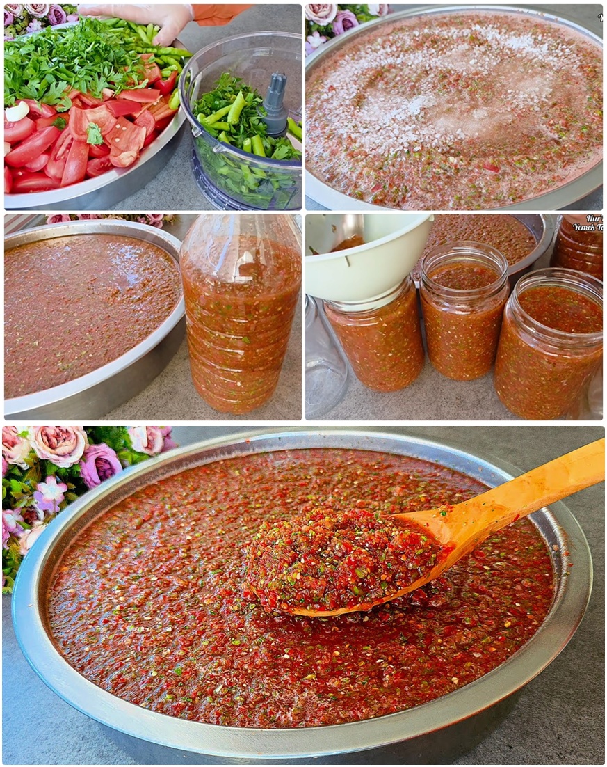 Kışlık Kahvaltılık Sos Tarifi