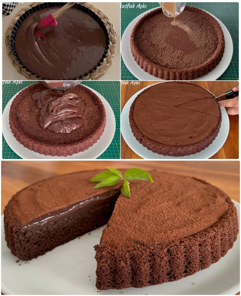 Çikolatalı Tart Kek Tarifi