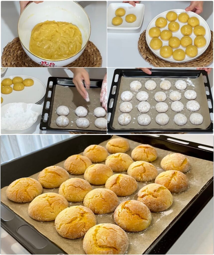 Sıvıyağlı Limonlu Çatlak Kurabiye Tarifi
