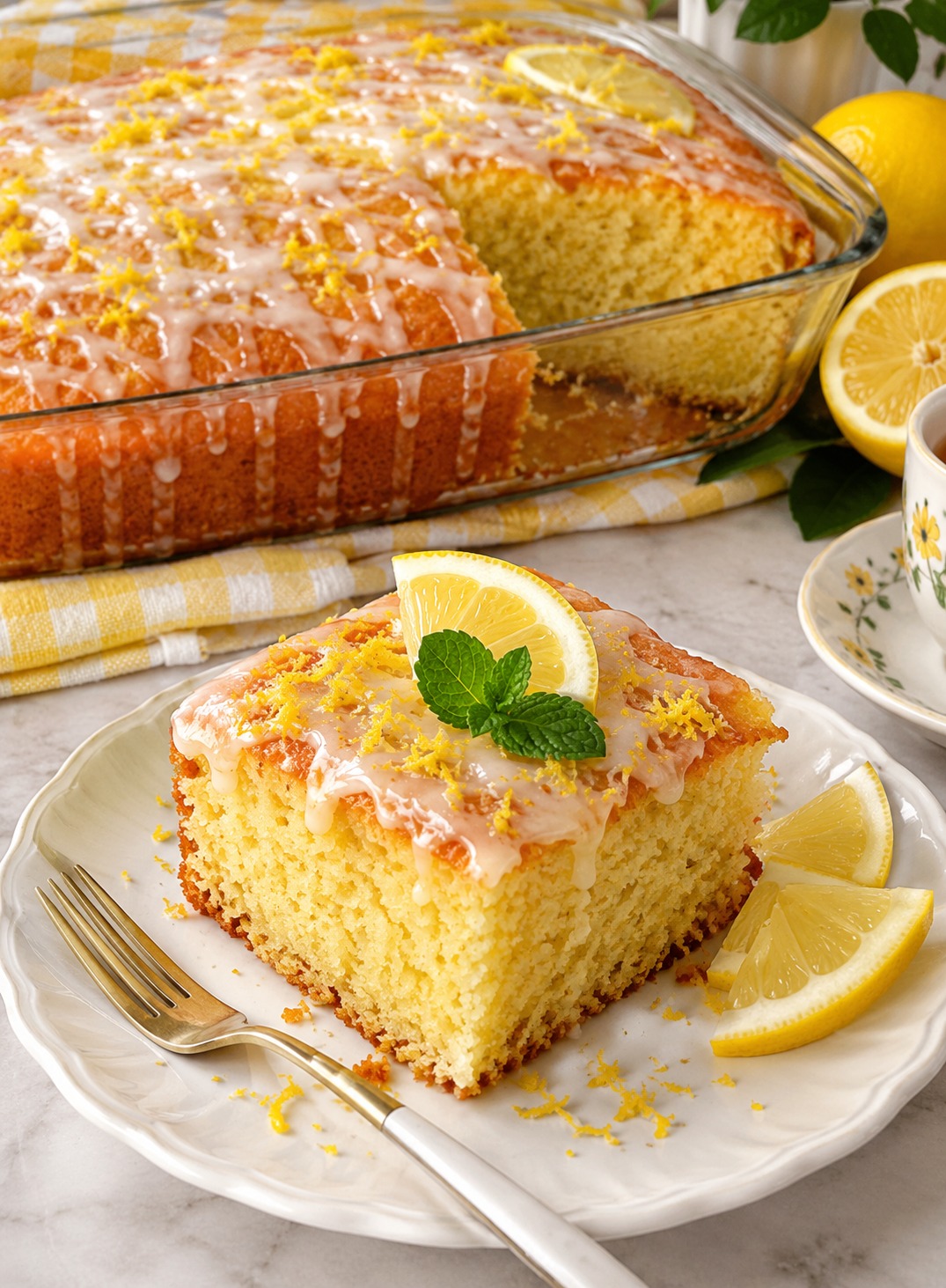 Limonlu Kek Tarifi