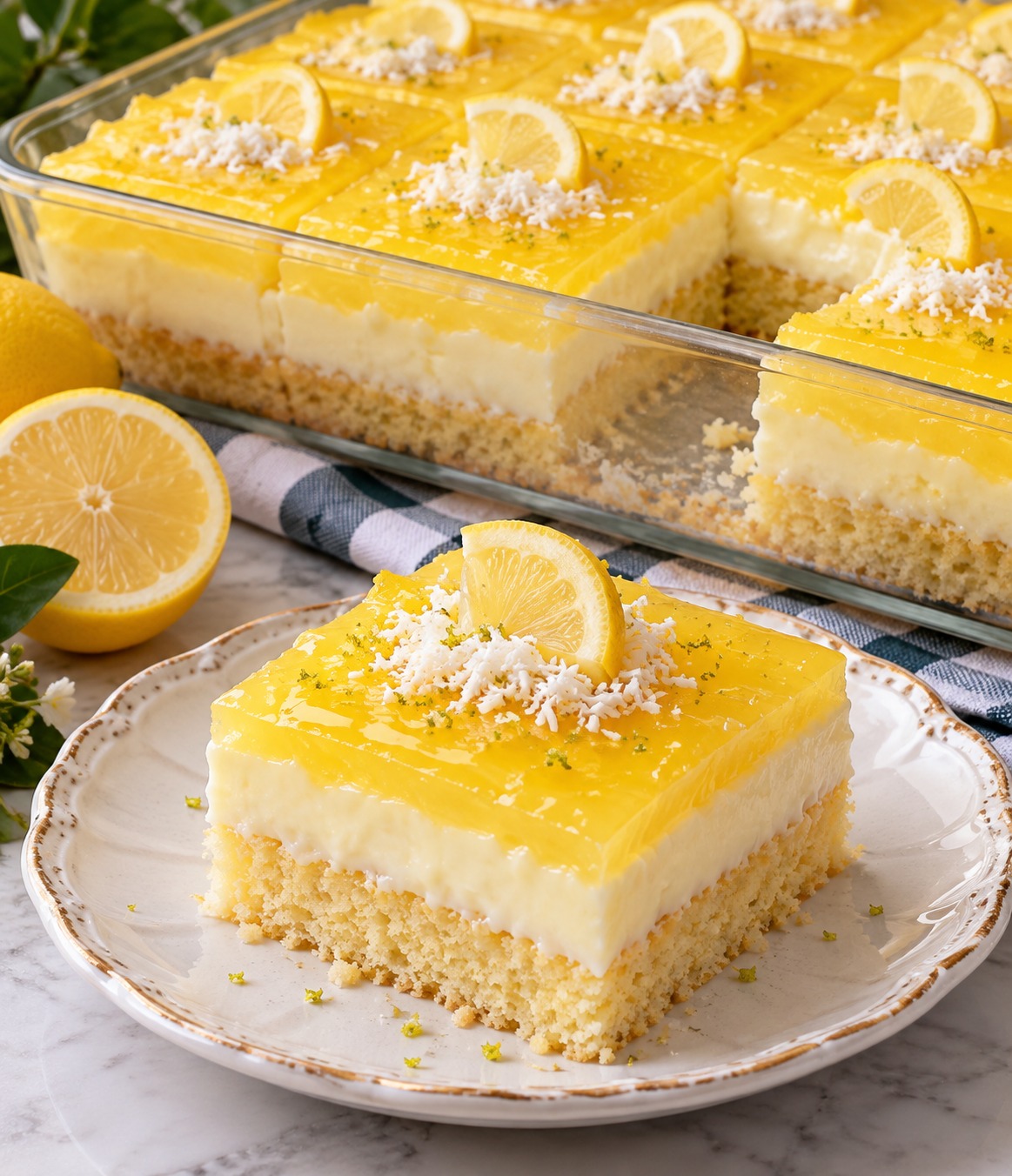 Limonlu Muhallebili Pasta Tarifi