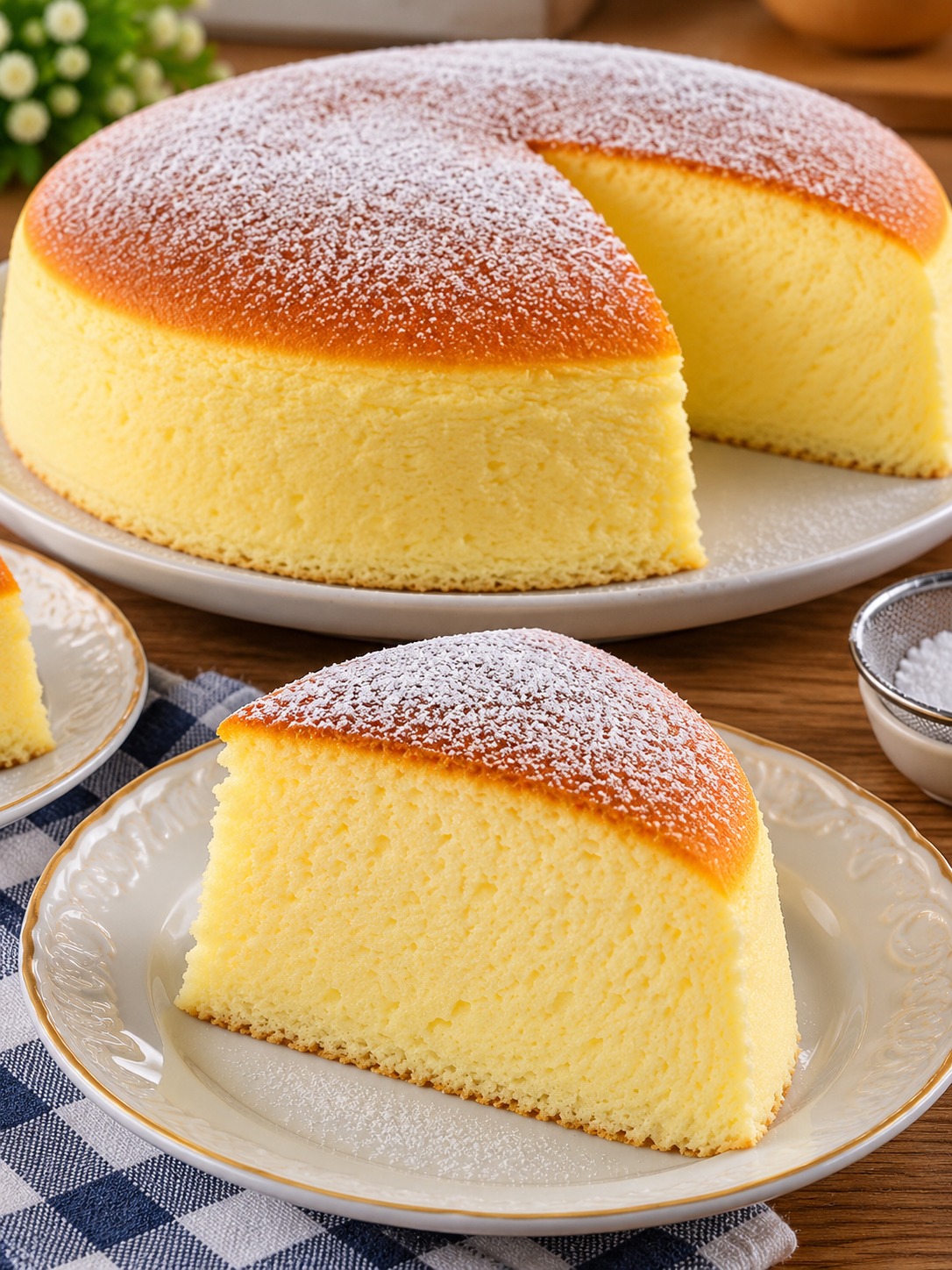 Pamuk Gibi Japon Cheesecake
