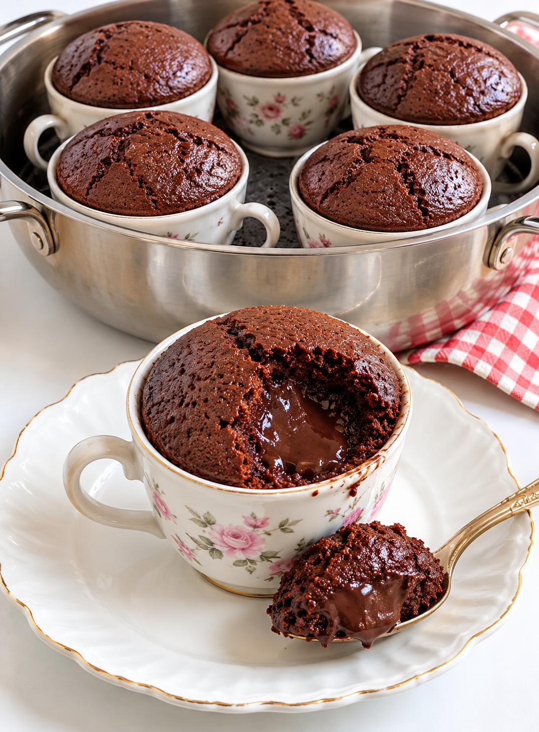 Tencerede Fincan Sufle Tarifi