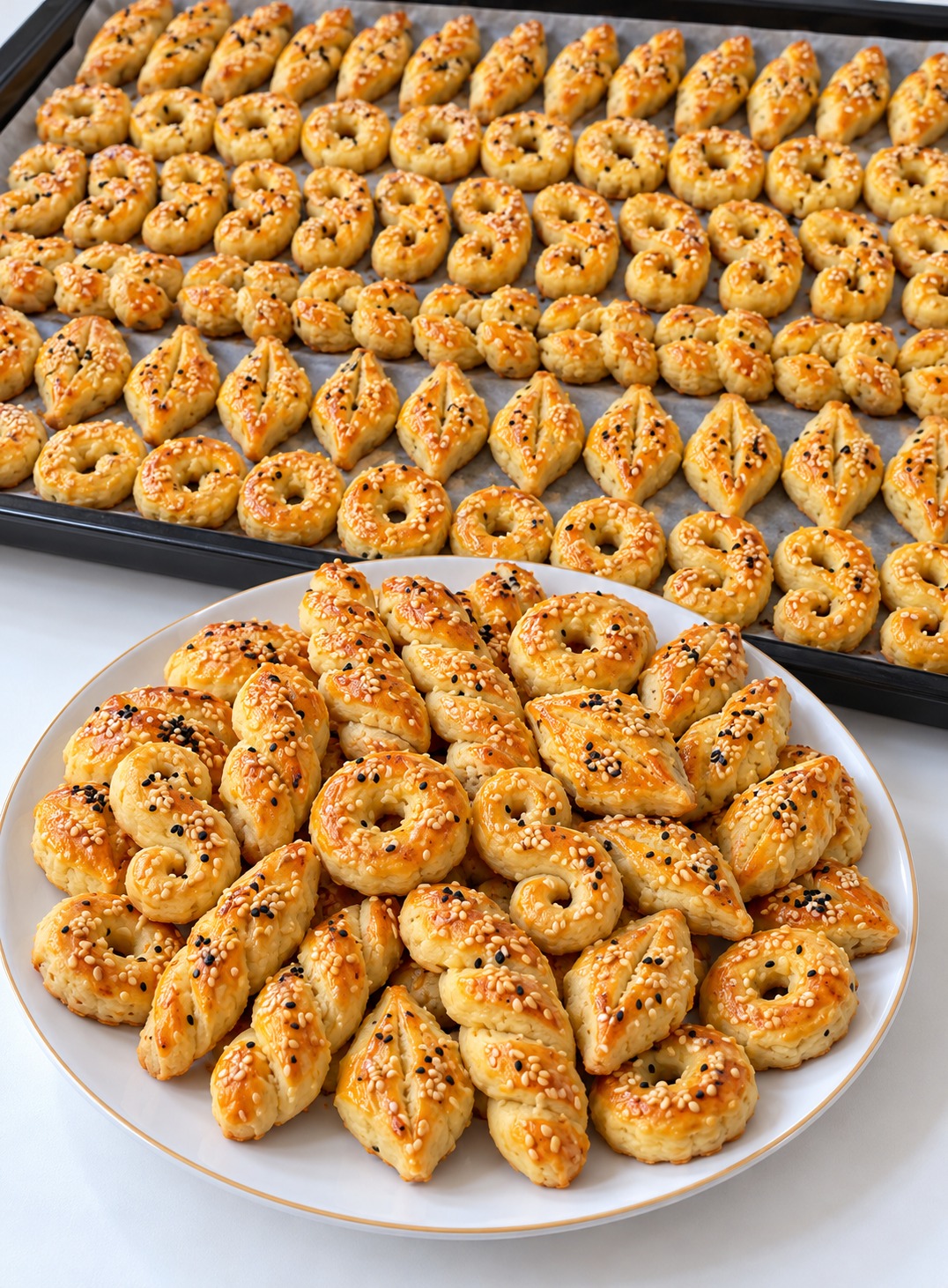 Pastane Usulü Orijinal Tuzlu Kurabiye Tarifi