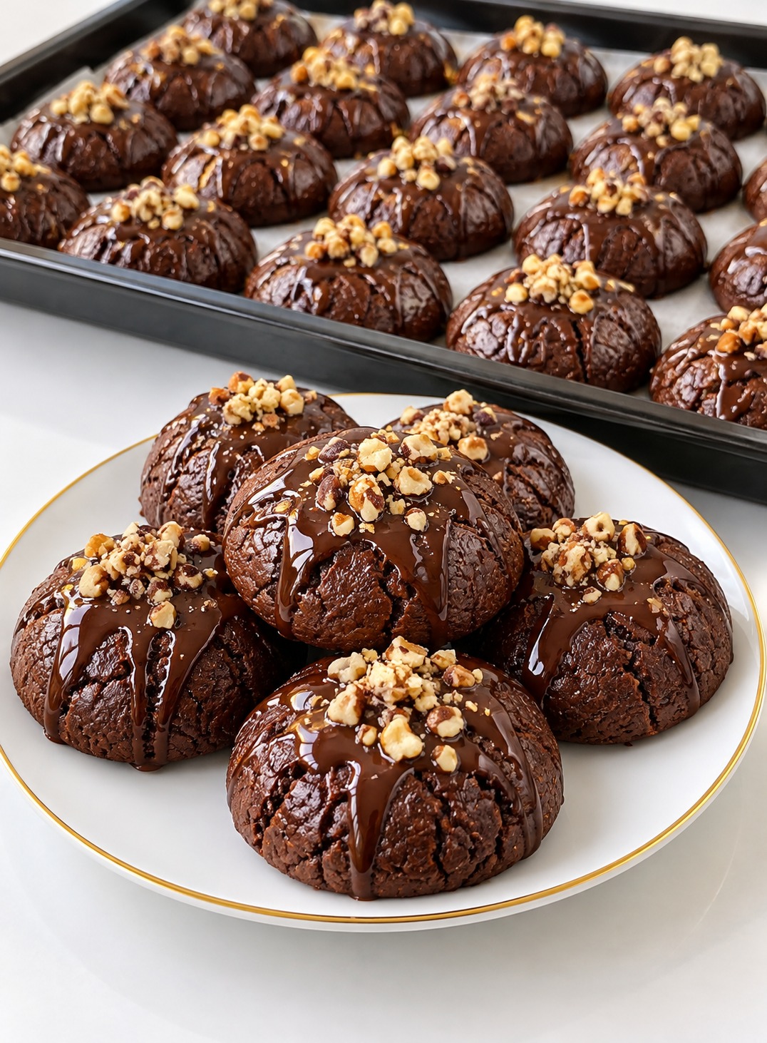 Browni Islak Kurabiye Tarifi